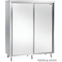 Bartscher Servieskast 600, Breedte 1600, 2 schuifdeuren