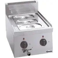 Bartscher Bain Marie Bartscher, 3xGN1/4, 150mm diep, 230V/1400W