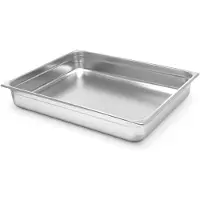 Hendi GN 2/1 container, roestvrij staal, Profi Line, hoogte 150 mm - 801116