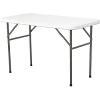 Hendi Buffettafel, HDPE (Hoge dichtheid Polyethyleen), Wit, 61(b)x122(d)x74(h)cm, 810934