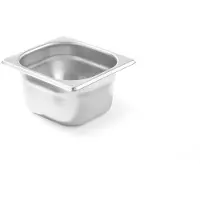 Hendi GN 1/6 container, roestvrij staal, Profi Line, hoogte 200 mm - 801703