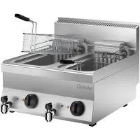 Bartscher Friteuse Bartscher, elektrisch, 2x10L, 60(b)x30(h)x65(d), 400V/19kW