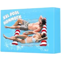 Mikamax Inflatable Hammock XXL - Waterhangmat - 138 x 130cm