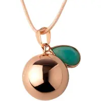 Bola - Bola Zwangerschapsjuweel - Met Belletje & Koordje - We Love You Forever - Geschenkset Vrouw