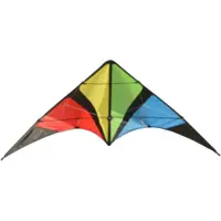 Spiderkites stuntvlieger Wingman Rainbow 150 cm polyester