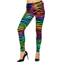 Widmann Legging disco zebraprint dames