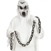 Widmann Ketting voor zombies in de zilver kleur