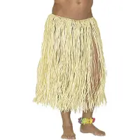Widmann Carnavalsartikelen: Hawaiirokje naturel-S/XXL