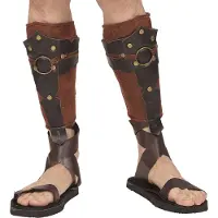 Widmann Lederlook beenbedekking romein