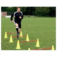 Sportec Jumpset III geel/oranje 3 delig