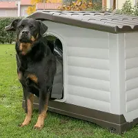 Ferplast deur voor hondenkenhuis Dogvilla 110, transparant PVC, 29,6 x 0,2 x 46,9 cm