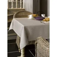 De Witte Lietaer Tafellaken Gibson Taupe-50 x 145 cm