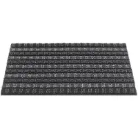 Kölle Quadro scrape l40b60cm grafiet