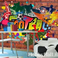 Artgeist Fotobehang - Football fans!
