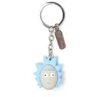 Difuzed Rick & Morty - Ricks Face 3D Rubber Keychain
