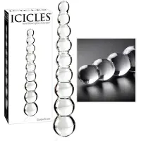 Pipedream Icicles Sapphire Spiral Dildo