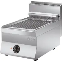 Bartscher Roostergrill Bartscher, elektrisch, vetopvang, tafelmodel, 40(b)x30(h)x65(d), 400V/ 4.1kW