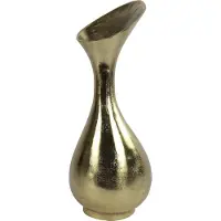 Decostar Vaas - Gina - Goud - Aluminium - Ø 23cm x 60cm - Bloem vaas