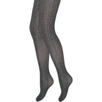 Bonanza Panty - Gestreept motief - Grijs - Maat XXL (48-50)