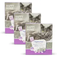 Happy home solutions Happy Home Hygine Puur - Kattenbakvulling - 3 x10 l