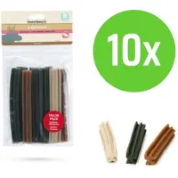 Beeztees Veggie Staaf Mix Voordeel 500 gram 18 cm - hondensnack - 10 zakken