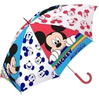 Disney Kinderparaplu Mickey 40 Cm Polyester Rood/wit/blauw