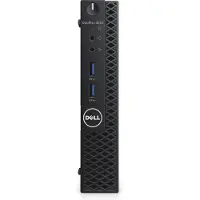 Dell OptiPlex 3050 Zevende generatie Intel Core i3 i3-7100T 4 GB DDR4-SDRAM 128 GB SSD Zwart Micro Tower Mini PC
