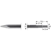 Rotec 6-kant Puntbeitel 300mm 6-kant ø19,0 / ø16,5x35 - 2153005 - 215.3005