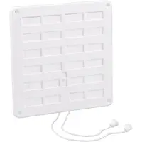 Nedco Schuifrooster 20x20cm M Koord Wi