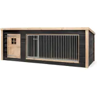 Voldux Reno - Hondenkennel - 442x130x132 cm - XL