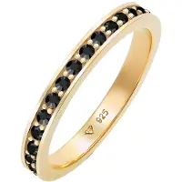 Elli Ring goud / zwart