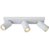 Lucide Taylor Plafondspot White | 3x5W 2200K|3000K