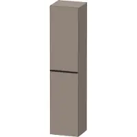 Duravit Hoge kast d-neo kolomkast wand 176 cm linksdraaiend mat basalt