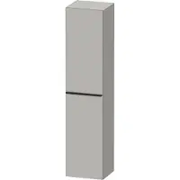Duravit Hoge kast d-neo kolomkast wand 176 cm linksdraaiend mat betongrijs