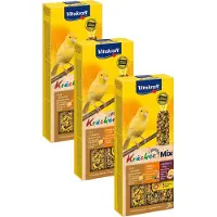 Vitakraft Kanarie Kracker 3 stuks - Vogelsnack - 3 x Honing&Ei&Fruit