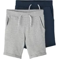 Name it Broek 'Vermo' navy / grijs gemêleerd