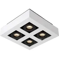 Lucide Plafondspot Xirax 4 x 5W wit