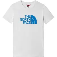 The North Face T-shirt Youth Easy TNF White-Banff Blue-S