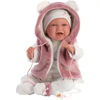 Llorens babypop Mimi lachend met geluid en speen 42 cm