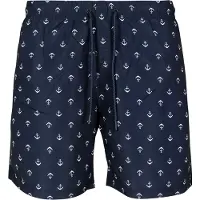Urban Classics Zwemshorts marine / wit