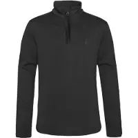 Protest Skipully Boys Willowy 1/4 Zip Top True Black-Maat 140