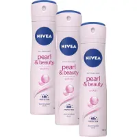 Nivea Pearl & Beauty Deodorant Spray - 3 x 150 ml - Voordeelverpakking