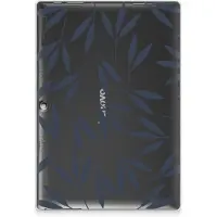 B2Ctelecom Lenovo Tab 10 | Tab 2 A10-30 Siliconen Hoesje Leaves Blue