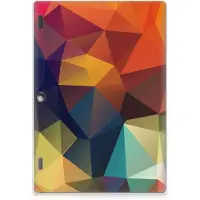 B2Ctelecom Lenovo Tab 10 | Tab 2 A10-30 Back Cover Polygon Color