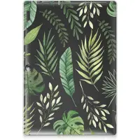 B2Ctelecom Lenovo Tab 10 | Tab 2 A10-30 Siliconen Hoesje Leaves