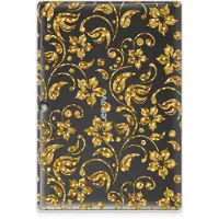 B2Ctelecom Lenovo Tab 10 | Tab 2 A10-30 Siliconen Hoesje Gouden Bloemen