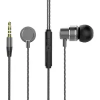 Lenovo HF118 Metal In-Ear Headphones - Zwart