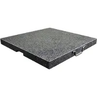 AVH-Collectie AVH Parasolvoet 75 kg met 2 wielen en handgreep graniet