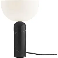 New Works Kizu Tafellamp Small | Black Marble