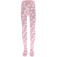 Ewers Kindermaillot Oudroze met Witte Bloemen - Biologisch Katoen (GOTS) - 134/146